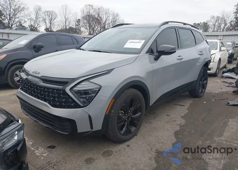 2025 Kia Sportage X-Line из США, поврежденный, VIN 5XYK6CDF5SG260219